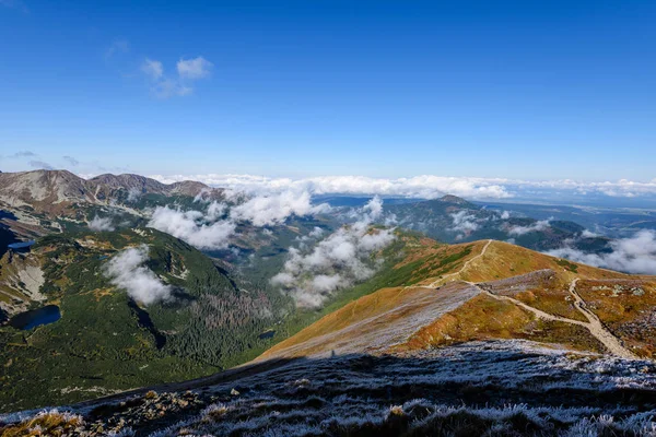 Slovakian carpathian mountains in autumn. — Stock Photo, Image