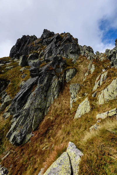 Slovakiska Karpaterna i höst. — Stockfoto