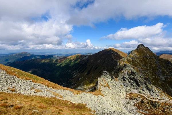 Słowackie Karpaty jesienią. — Zdjęcie stockowe