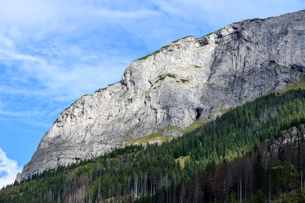 Montagnes carpates slovaques en automne avec des forêts vertes — Photo