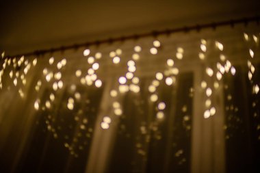 Festival arka plan. Noel ve yeni yıl Bayramı bokeh 