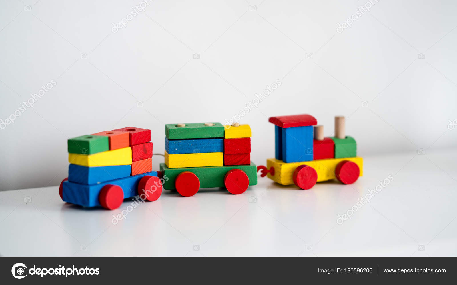 baby wooden train
