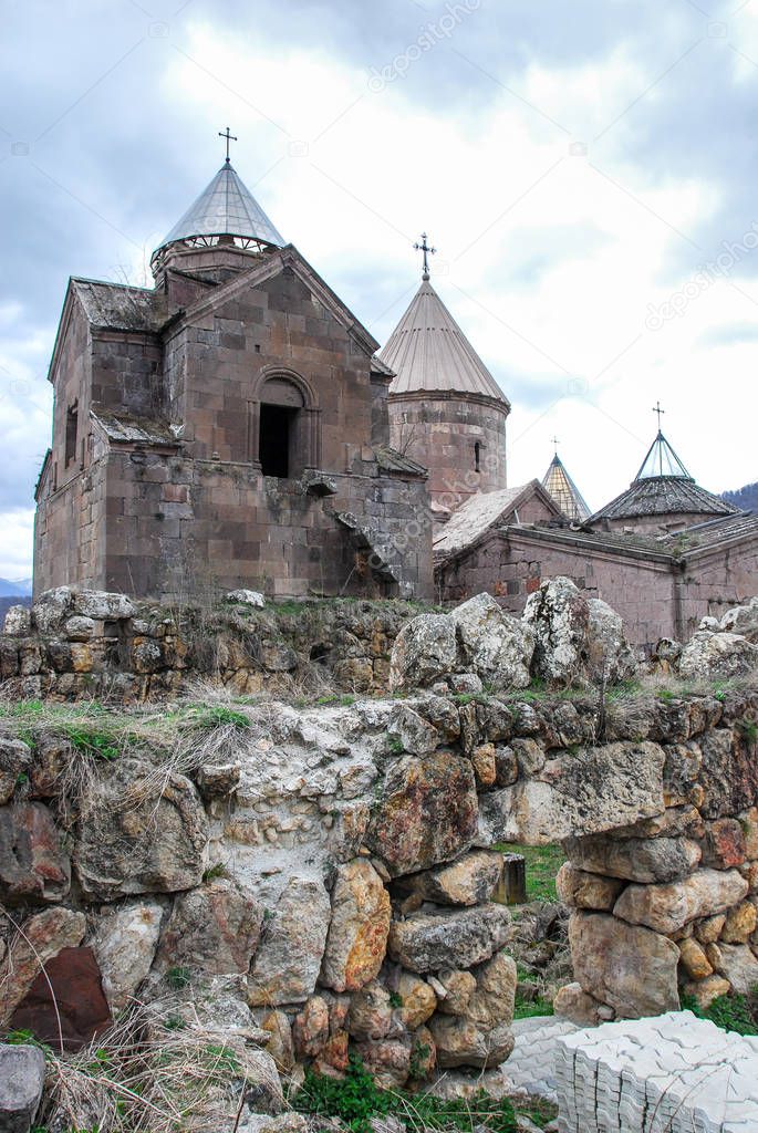 Goshavank-Armenian medieval monastery complex XII-XIII centuries in the village of gosh in Armenia.