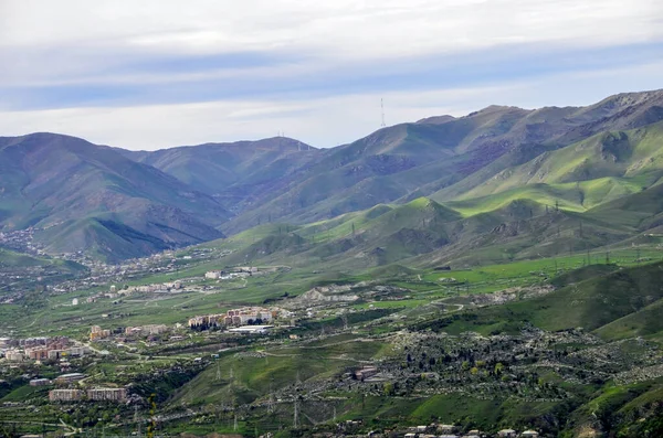 Güzel Dağ Manzarası Vanadzor Ermenistan — Stok fotoğraf