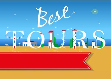 En iyi turları. Seyahat kartı.