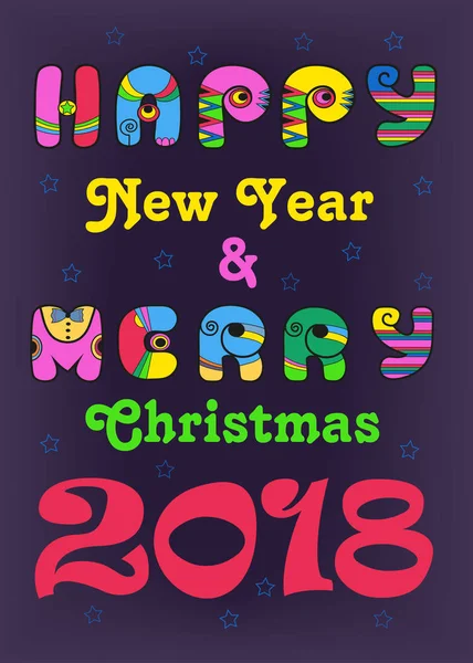 Feliz año nuevo 2018 — Foto de Stock