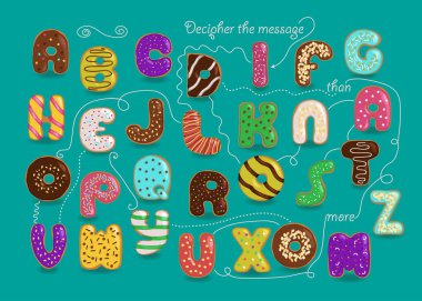 Romantik cipher metin. Çörek daha çok seviyorum