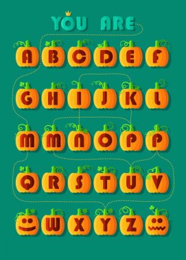 Romantik cipher metin. Balkabağı vardır
