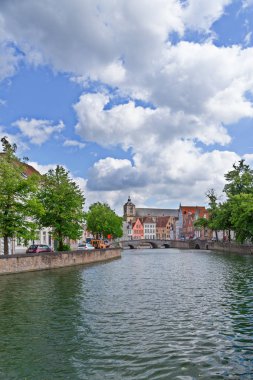 Kanal dolgu Bruges, Belçika