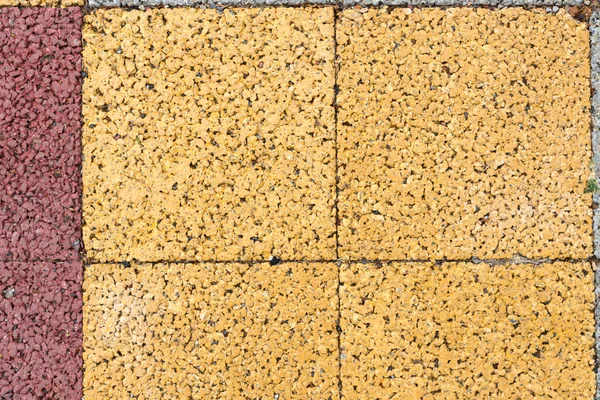 El fondo está hecho de azulejos de pavimentación, la vista desde arriba . — Foto de Stock