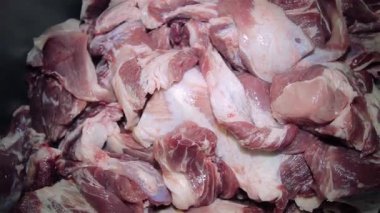 domuz eti et sanayi parçaları