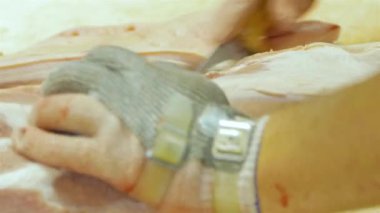 Kasap et keser. Et üretimi