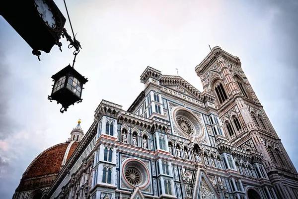 Complejo Catedral Piazza Del Duomo Incluye Baptisterio Campanilla Giotto Basílica —  Fotos de Stock