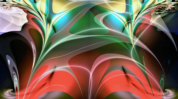 çok renkli kesişen lekelerin ve parlak çizgilerin soyut dokusu