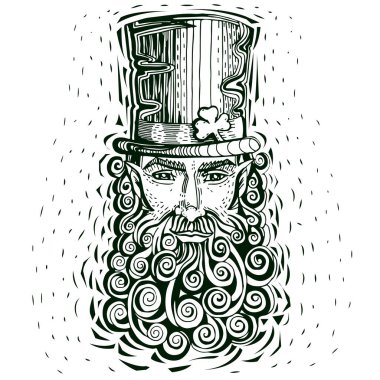 Leprikon şapka oyma içinde