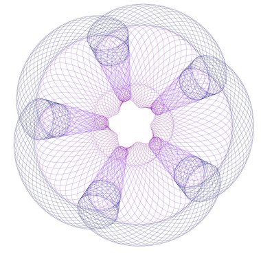 filigran, Guillochlu tasarım için arka plan sertifika, diploma,