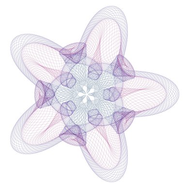 filigran, Guillochlu tasarım için arka plan sertifika, diploma,