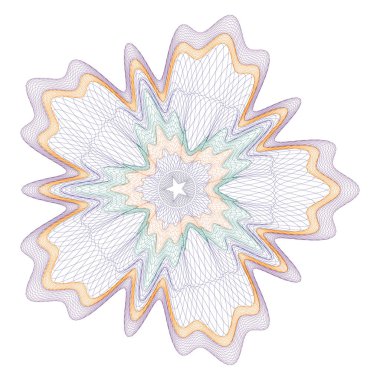 filigran, Guillochlu tasarım için arka plan sertifika, diploma,