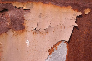Eski kırık araba duvar doku