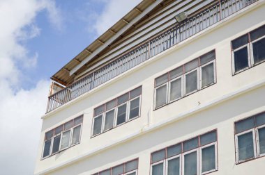 Bangkok Tayland 'daki binayı kapatın.