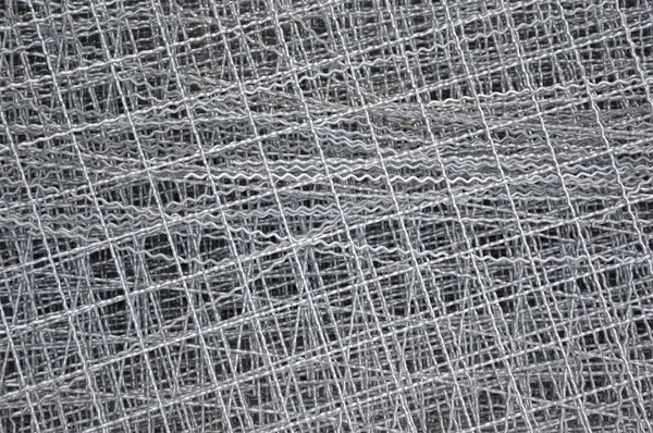 Nahaufnahme Stahldrahtnetzstruktur Für Hintergrund — Stockfoto
