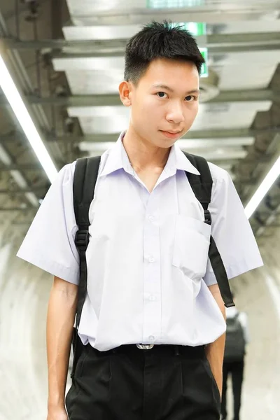 Fermer Thai Étudiant Uniforme — Photo