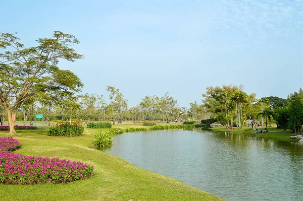 Tayland 'da çiçek bahçesi