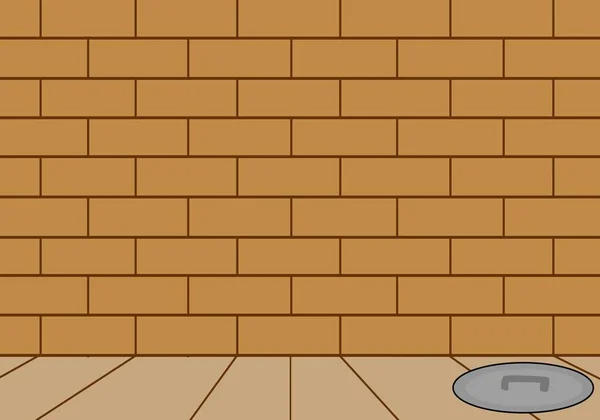 brick wall illustration background