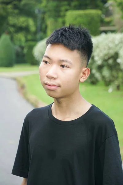 Genç Adam Bangkok Tayland Gidiyor — Stok fotoğraf