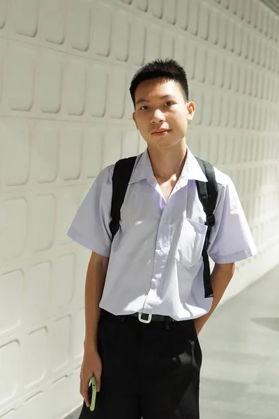 Close Thai Student Uniform — Stock Photo, Image