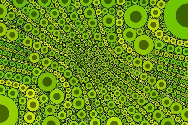 Zelená Barva Kruhu Vzor Pozadí — Stock fotografie