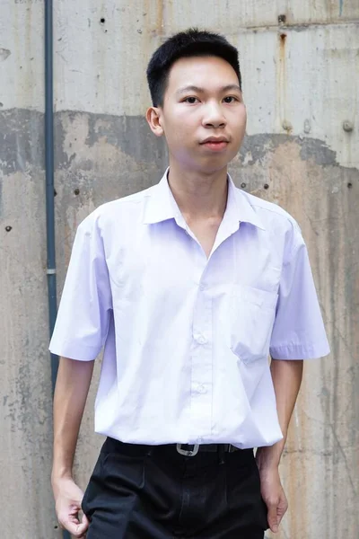 Close Thai Student Uniform — Stockfoto