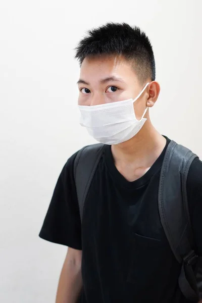 Close Νεαρός Άνδρας Στην Μπανγκόκ Ταϊλάνδη — Φωτογραφία Αρχείου