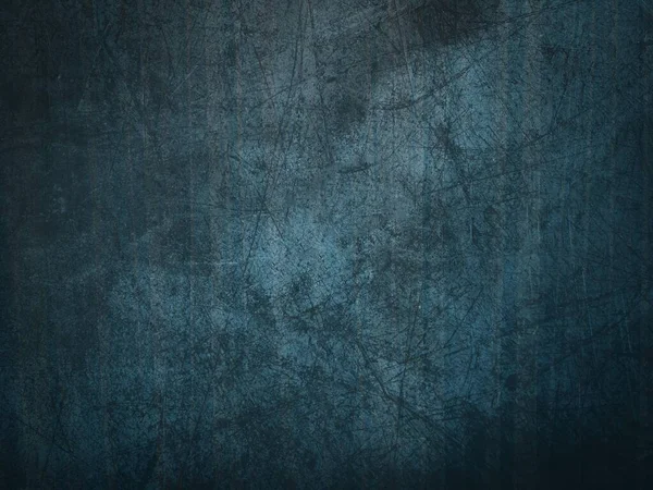 Grunge Modrá Barva Vzor Pozadí — Stock fotografie