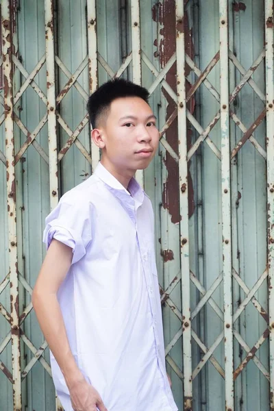 Close Thai Student Uniform — Stockfoto