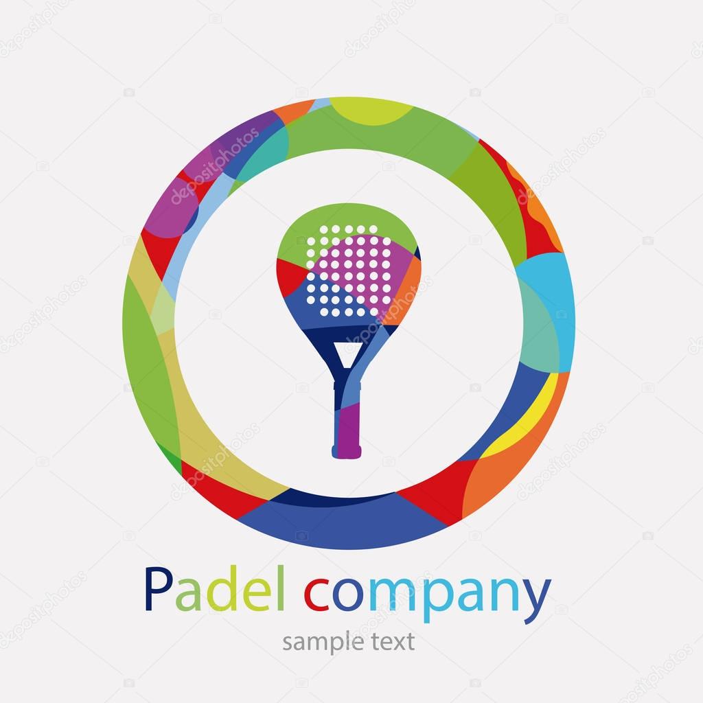 Logo paddle. Vector