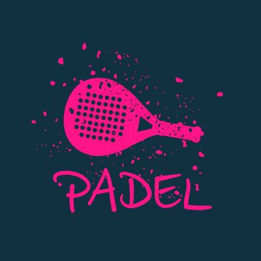 Logo padel pembe