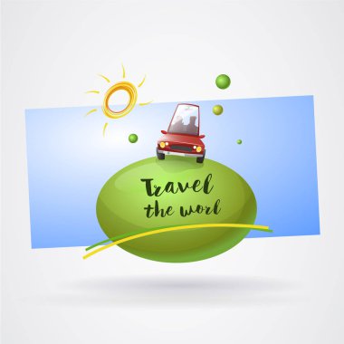 Logo tatil araba ile dünya çapında