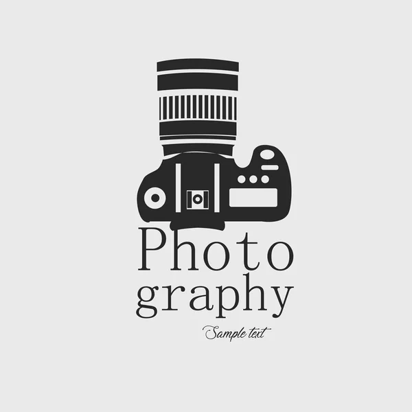 Logo photographie professionnelle — Image vectorielle