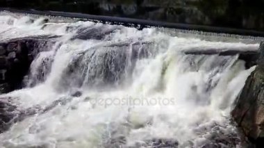 Voringfossen büyük akışında