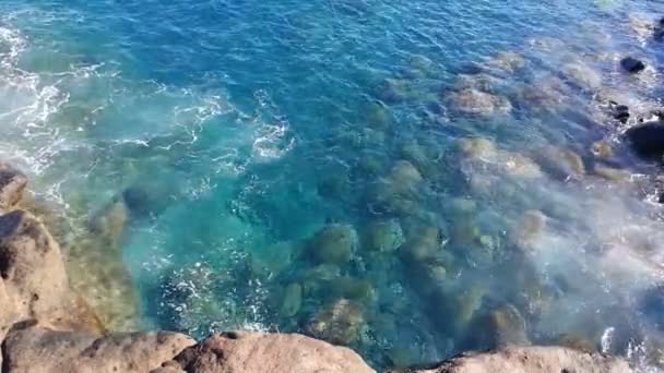 Vista aérea desde la hermosa naturaleza Noruega — Vídeo de stock