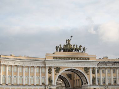 Palace Meydanı, St. Petersburg Genelkurmay bina. Rusya