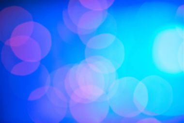 Mavi arka plan bulanık bokeh ile
