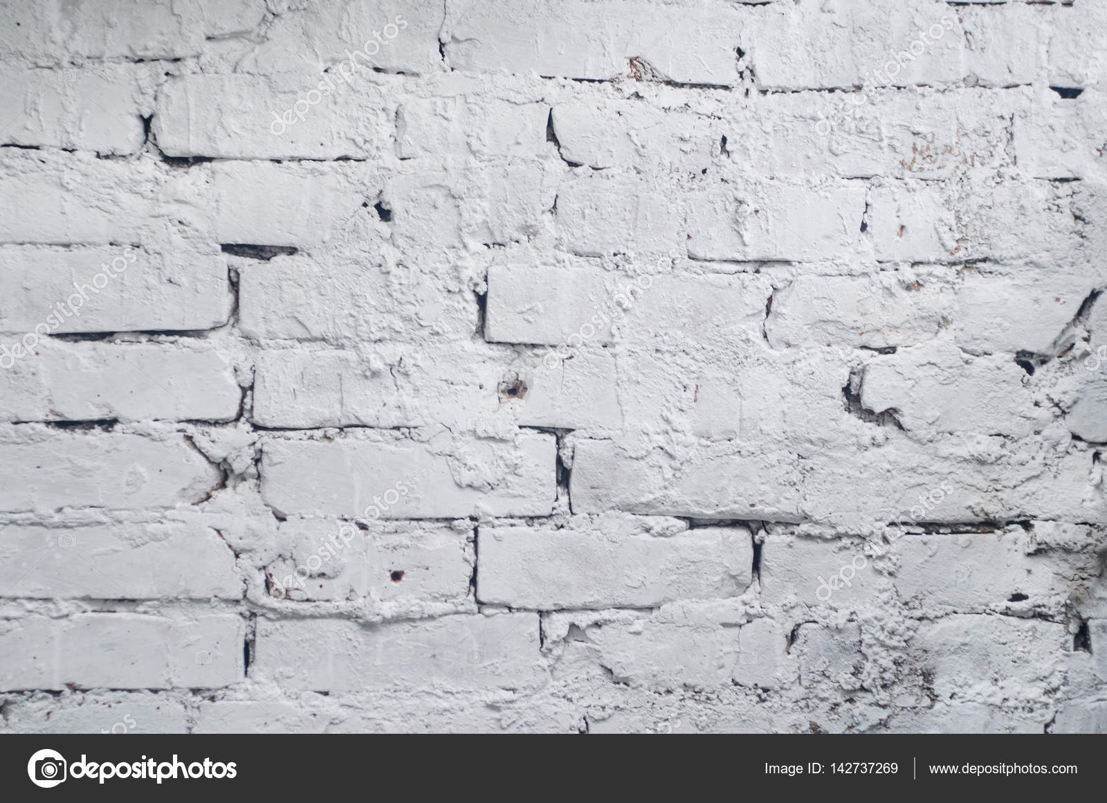 Background rough brick wall painted with white paint — Stock Photo © andrei310 142737269
