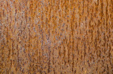 Pas metal doku eski bir kağıda