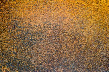 Pas metal doku eski bir kağıda