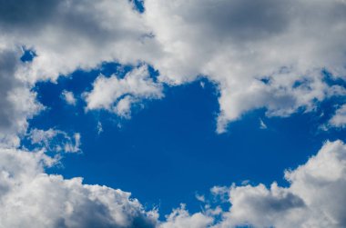 mavi gökyüzü bulutlu arkaplan