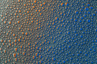 Kabarcıklar kırmızı mavi arka plan doku