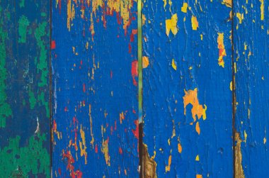 Eski boya ile ahşap renkli arka plan