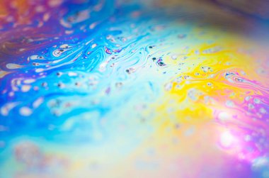 Sabun köpüğü güzel psychedelic soyutlamalar